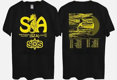 Buy SZA SOS Tour Tee 2023 Seahorse Diving Board Ocean Online Ceramics Official Merch • 36.59£