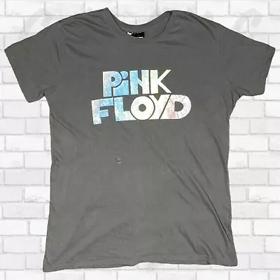 Buy Pink Floyd Merch Rock N Roll Music Band Women’s T-Shirt M Vintage Graphic Print • 12.65£