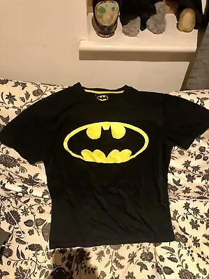 Buy DC Comics Originals Batman Traditional Symbol/Logo Gift Top T Shirt U.K. Size L • 5.80£