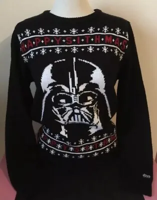 Buy XS 36  Chest - Star Wars Darth Vader Christmas Ugly Jumper Sweater Extra Small • 14.99£