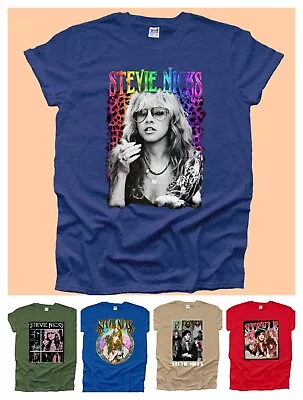 Buy Stevie Nicks Rock Hippy 70s 80s Love Music Men's Printed Woman Tshirt UK Seller • 9.99£