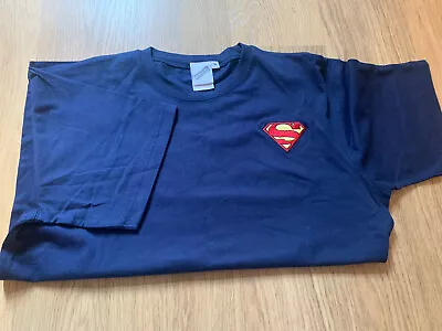 Buy Vintage Warner Bros Studio Superman M T-Shirt (2002) • 24£