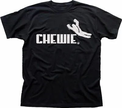 Buy CHEWIE CHEWBACCA HAN SOLO JEDI REBEL Black T-shirt OZ5228 • 12.55£