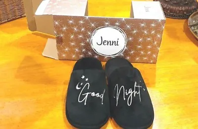 Buy Jenni Women's Good Night Slippers - L (9-10). Absolutely Lovely. • 24.13£
