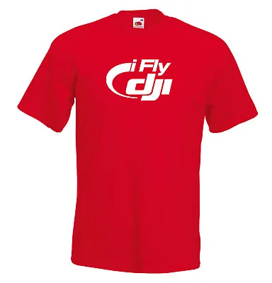 Buy DJI  I Fly DJI  Inspired T Shirt • 15£