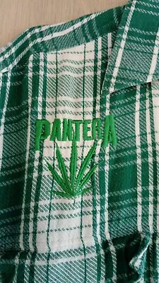 Buy PANTERA Vintage Pot Leaf  90's Shirt Phil Anselmo Dimebag Darrell • 128.45£