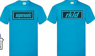 Buy Rkid Supersonic Oasis,mod Stone Roses Manchester, T Shirt • 10.99£