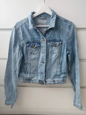 Buy New Look Short Denim Jacket 12-14UK • 10£