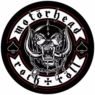 Buy Motorhead Biker Circular Jacket Back Patch Metal Rock Band Merch Official  • 12.48£