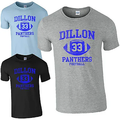 Buy Dillon American Football Panthers 33 T-Shirt - Friday Night Lights Tim Riggins • 11.82£