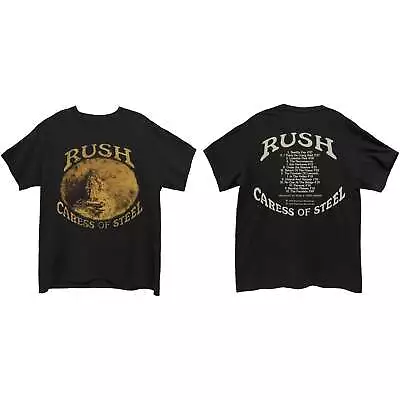 Buy Rush Unisex T-Shirt: Caress Of Steel (Back Print) OFFICIAL NEW  • 19.88£