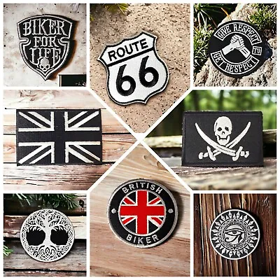 Buy New Embroidered Multiple Style Stitching Patches For Clothes Jackets Pants Biker • 3.45£