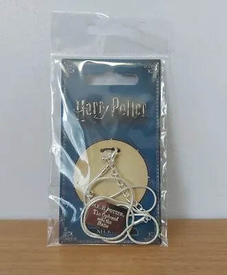 Buy Harry Potter Hogwarts Acceptance Letter Necklace Pendant - Silver Jewellery • 7.99£