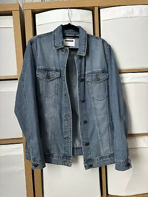 Buy Noisy May Blue Denim Jacket (small, 8/10) • 5£