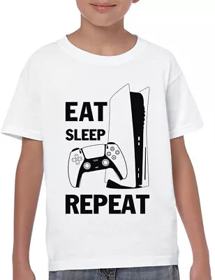 Buy GAMER PLAYSTATION 5 T-SHIRT PS5 Adult Men Kids Boys Tee Top  Gaming T Shirt V1 • 9.99£