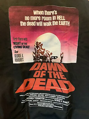 Buy DAWN OF THE DEAD T-shirt Movie Poster 1979 George Romero Size M BRAND NEW  • 23.67£