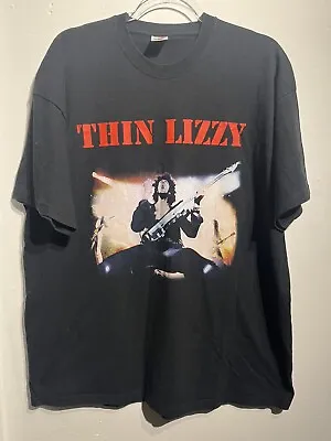 Buy Vintage Thin Lizzy Shirt XL Rock N Roll Band Tour Metal Classic Phil Lynott • 45£