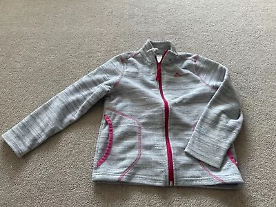 Buy Girls Fleece Hiking Jacket Decathlon 5-6 Years • 5£