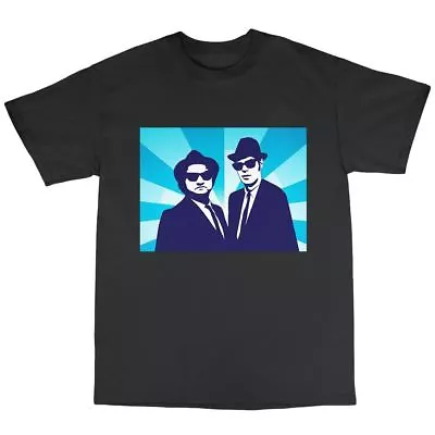 Buy Blues Brothers Inspired T-Shirt 100% Cotton Jake Elwood John Belushi R&B Soul • 14.97£