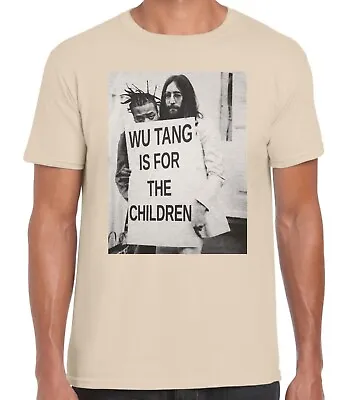 Buy John Lennon Wu Tang Is For The Children Tshirt Unisex Mens T Shirt • 9.99£