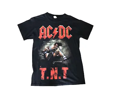Buy Vintage ACDC T.N.T Tour Tshirt Band Tee By Alstyle Apparel Size S Graphic Tee • 32£