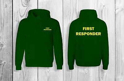 Buy Medical First Responder HOODIE WORKWEAR First Aid Ambulance Paramedic • 14.99£