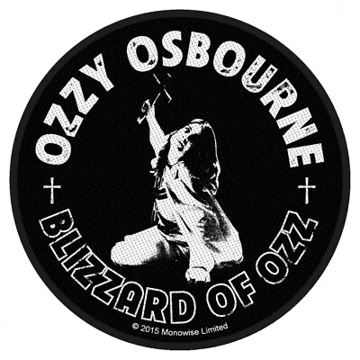 Buy Ozzy Osbourne Blizzard Of Ozz Patch Official Heavy Metal Rock Band Merch  • 5.67£