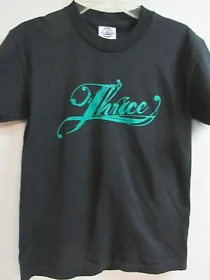Buy Thrice Official Old Stock Merch Band Concert Music T-shirt Youth Medium 10-12 • 3.94£