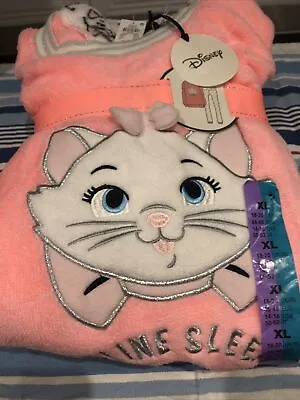 Buy Disney Marie Aristocats 18/20 Coral Cosy Pyjamas Primark Womens New With Tags • 15£
