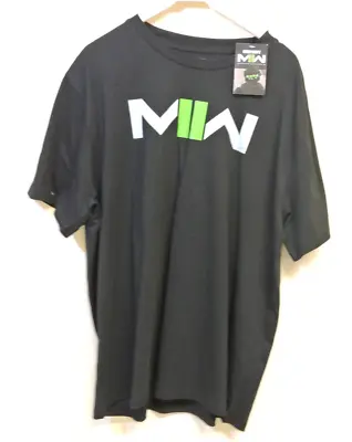 Buy Call Of Duty MW T Shirt Men's XL Modern Warfare II Big Logo Graphic Cotton Black • 12.99£