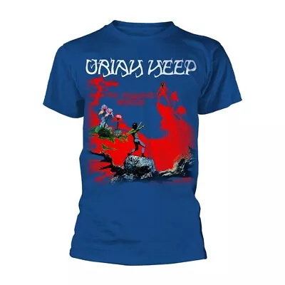 Buy Uriah Heep - The Magicians Birthday (Blue) (NEW MENS T-SHIRT ) • 17.20£