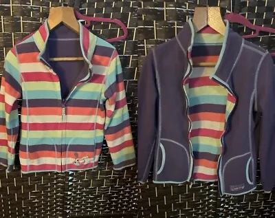 Buy Uniglo Reversible Girls Fleece Rainbow Purple 7-8 Years • 2£