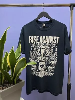 Buy Rise Against ThisIs Noise Band T Shirt Size L Men Large Black • 77.57£