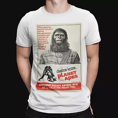 Buy Planet Of The Apes Original  1968 T-Shirt Classic Movie Film Retro Tee Monkey UK • 6.99£