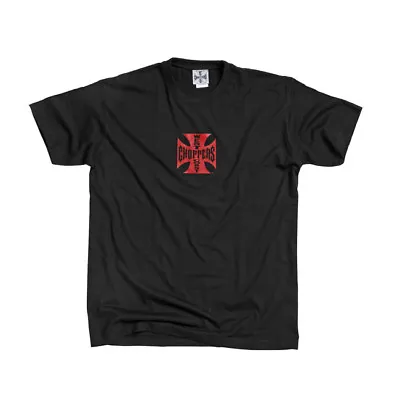 Buy West Coast Choppers Original Iron Cross T-shirt Black/red Cross *brand New* • 29.99£