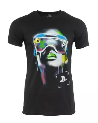 Buy Official PlayStation Grifter Model Black T-Shirt - XL - PSX PS2 PS3 PS4 PS5 • 6£