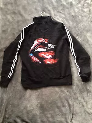 Buy Vintage 2007 Rolling Stones Bigger Bang World Tour Sweatshirt Zip Up Size L Good • 9.99£