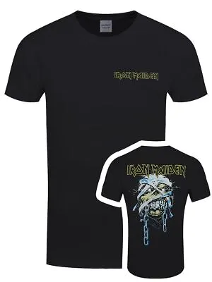 Buy Iron Maiden T-shirt Powerslave Head & Logo Men's Black • 16.99£
