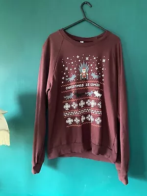 Buy The Game Of Thrones Christmas Jumper Size M American Apparel California Fleece • 24.99£