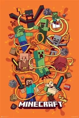 Buy Impact Merch. Poster: Minecraft - Funtage - Reg Poster 610mm X 915mm #615 • 8.19£