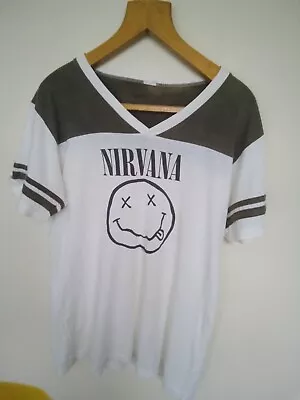 Buy Mens Vintage Nirvana Tshirt Medium 2003 • 36.40£