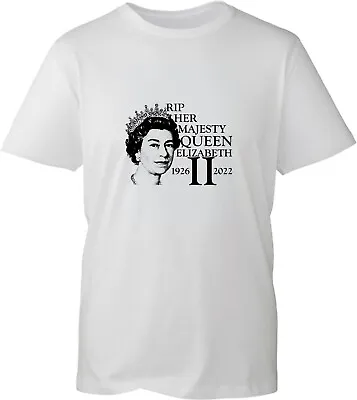 Buy Her Majesty Queen Elizabeth II T-Shirt 1926-2023 Coronation UK Unisex Tee Top • 9.99£