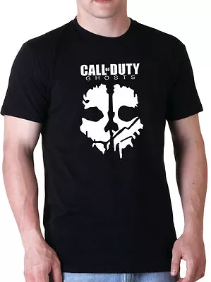 Buy Inspired GAME ICONZ CALL OF DUTY BLACK OPS Unisex T Shirts COD GHOSTS PS3 XBOX  • 9.98£