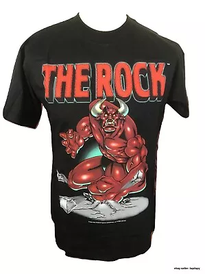 Buy NY SALE WWF WWE Vintage 2000 The Rock Medium T Shirt In Original Packaging RARE • 45£