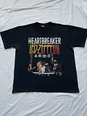 Buy Vintage Led Zeppelin Heartbreaker Rare Double Sided 1990s T-Shirt Size XL Vtg • 25£