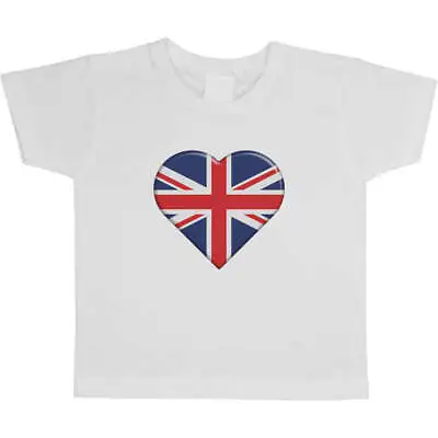 Buy 'United Kingdom Heart' Children's / Kid's Cotton T-Shirts (TS034243) • 5.99£