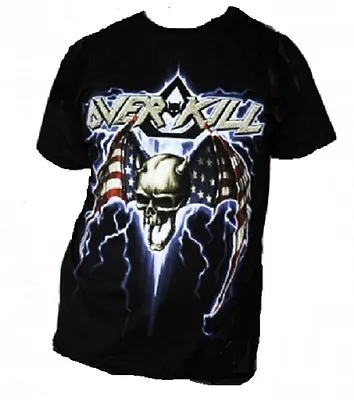 Buy OVERKILL - Bat Wings Flag - T-Shirt - Größe Size M - L - XL - Neu • 19.02£