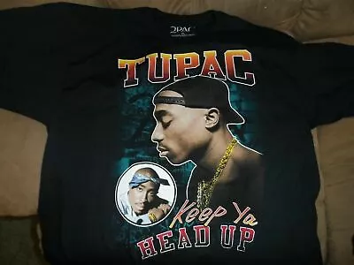 Buy TUPAC - 2021 Keep Ya Head Up T-shirt ~Never Worn~ XL • 36.22£