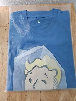 Buy Brand New Fallout 4 Vault Rare Pip Boy Cotton Tee T Shirt Size L • 12.49£