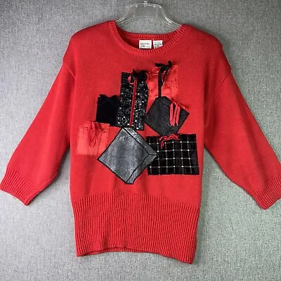Buy Vintage Bonnie And Bill By Holly Womens Size M. Christmas Sweater WS9 • 15.56£